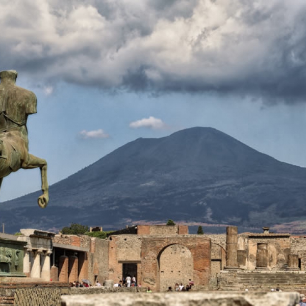immagine Vesuvio da Pompei